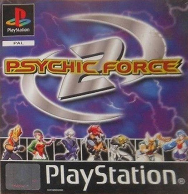Playstation 1 jtk Psychic Force 2, Boxed
