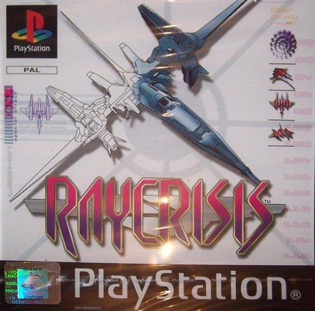 Playstation 1 jtk Raycrisis, Boxed