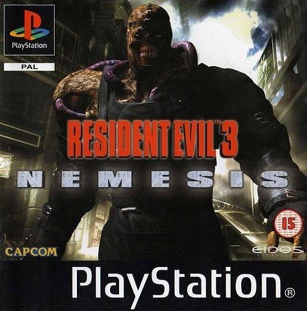 Playstation 1 jtk Resident Evil 3 Nemesis, Boxed