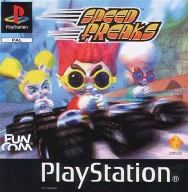 Playstation 1 jtk Speed Freaks, Mint