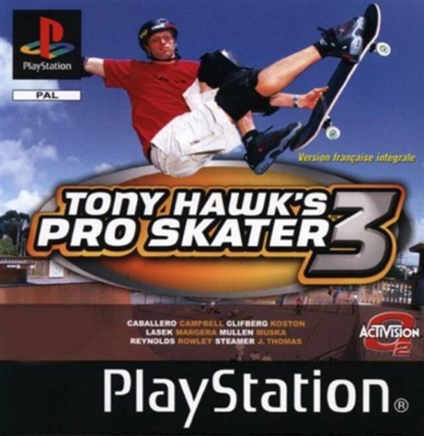 Playstation 1 jtk Tony Hawk's Pro Skater 3, Mint