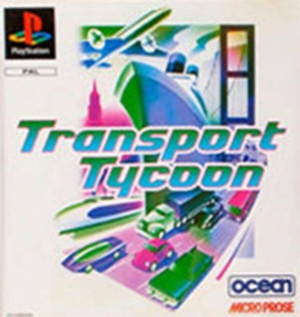 Playstation 1 jtk Transport Tycoon, Boxed