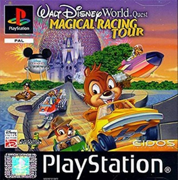 Playstation 1 jtk Walt Disney World Quest Magical Racing Tour, Boxed