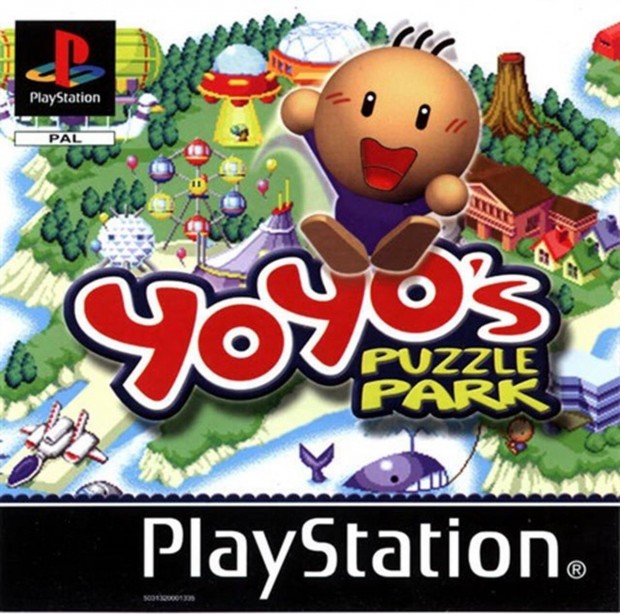 Playstation 1 jtk Yoyo's Puzzle Park, Boxed