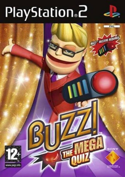 Playstation 2 Buzz The Mega Quiz (No Buzzers)