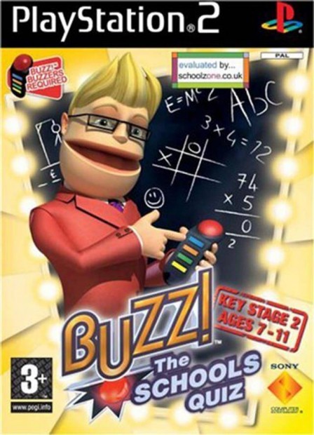 Playstation 2 Buzz The Schools Quiz (No Buzzers)