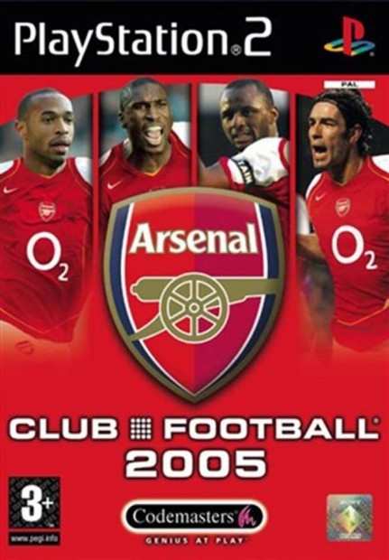 Playstation 2 Club Football Arsenal 2005