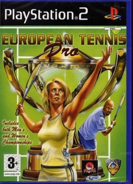 Playstation 2 European Tennis Pro
