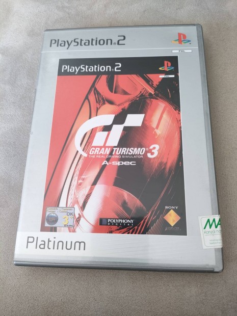 Playstation 2 Gran turismo 3 játék