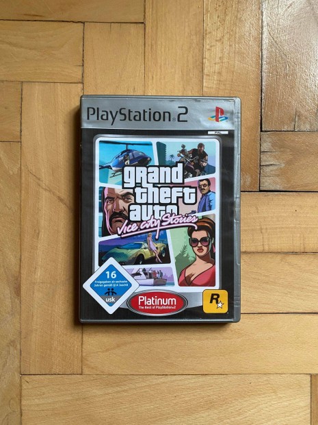 Playstation 2 Grand Theft Auto Vice City Platinum