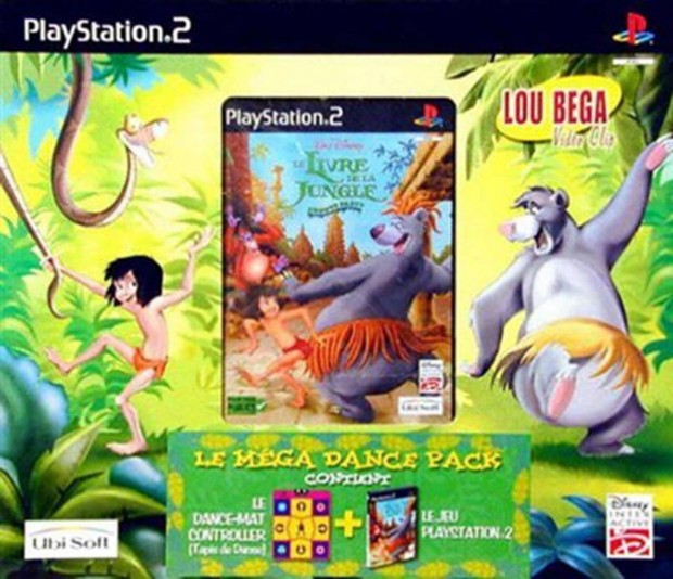 Playstation 2 Jungle Book Groove Party (with mat)