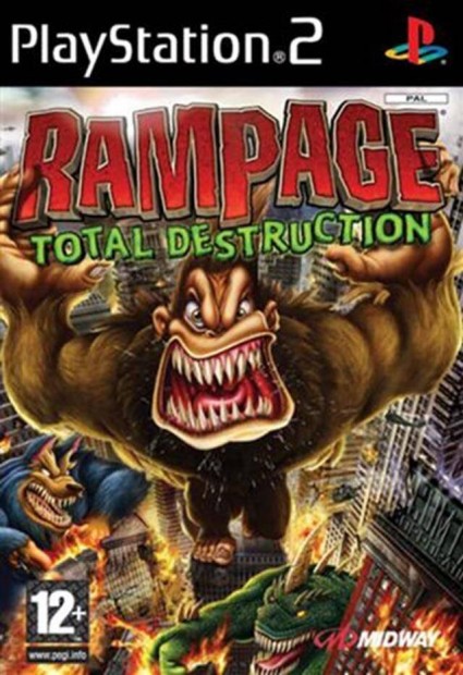 Playstation 2 Rampage Total Destruction