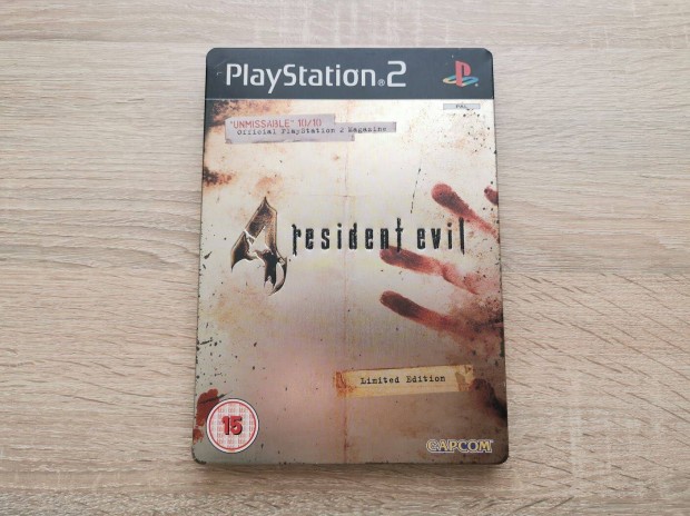 Playstation 2 Resident Evil 4 Limited Edition Steelbook PAL PS2