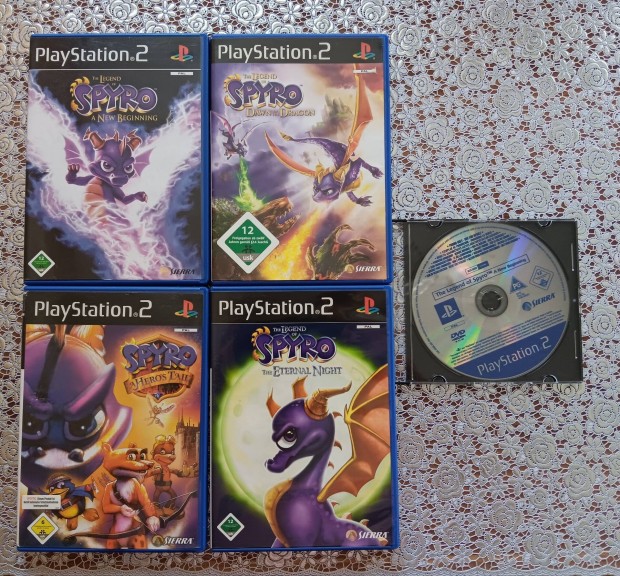 Playstation 2 The Legends of Spyro Szett