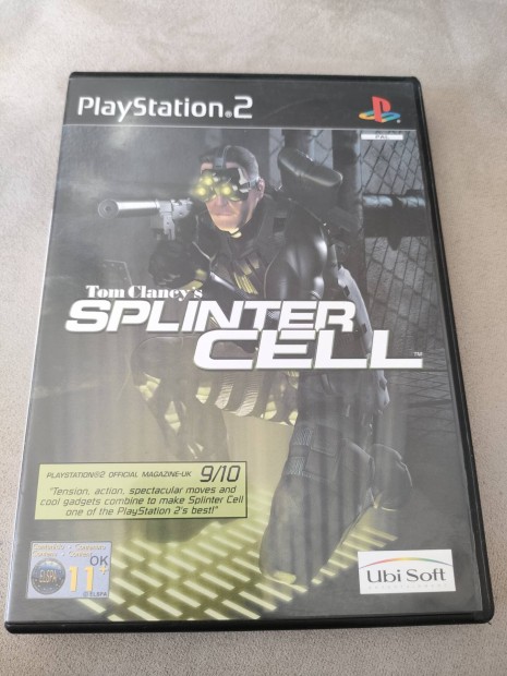 Playstation 2 Tom Claney's splinter cell játék