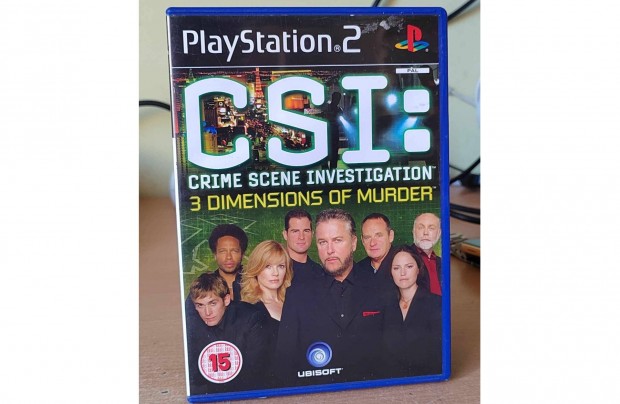 Playstation 2 (PS2) - CSI 3 dimensions of murder - Foxpost OK