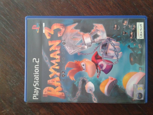 Playstation 2. Rayman 3. Hoodlum havoc