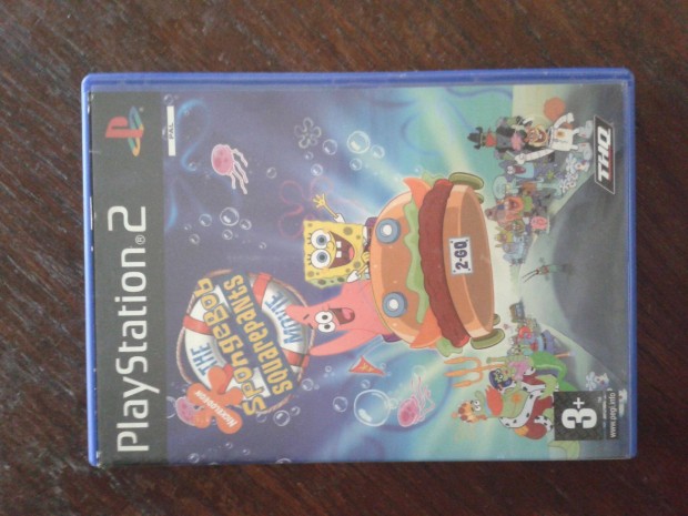 Playstation 2. The Spogebob squatrpants movie