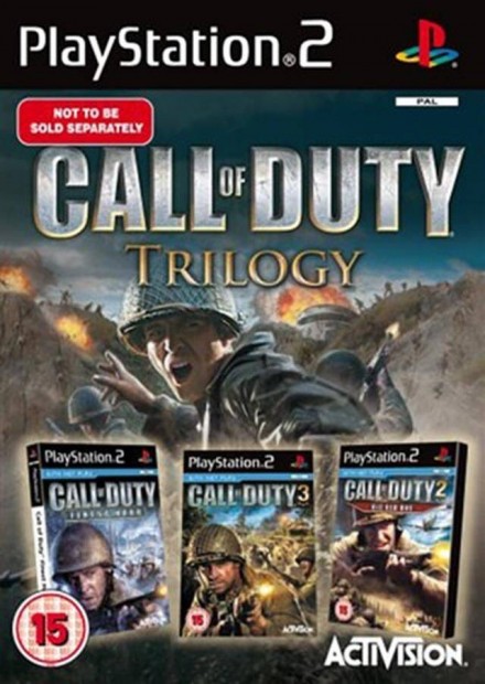 Playstation 2 jtk Call of Duty Trilogy