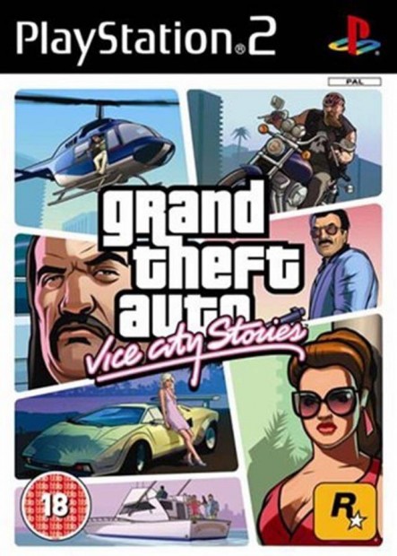 Playstation 2 jtk Grand Theft Auto Vice City Stories