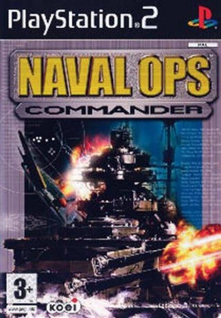 Playstation 2 jtk Naval Ops - Commander