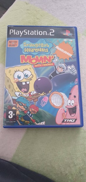 Playstation 2 spongebob squarepants movin with Friends