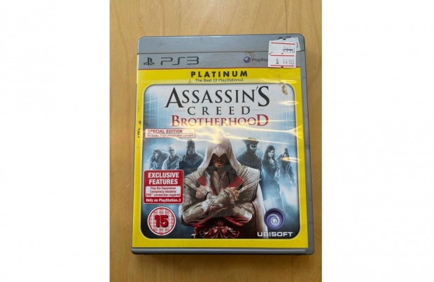 Playstation 3 Assassin's Creed Brotherhood (hasznlt)