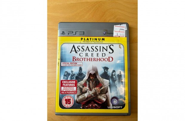 Playstation 3 Assassin's Creed: Brotherhood (hasznlt)