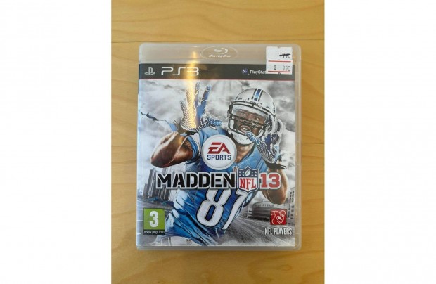 Playstation 3 Madden NFL 13 (hasznlt)