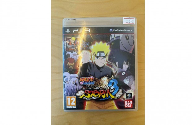 Playstation 3 Naruto Shippuden: Ultimate Ninja Storm 3 (hasznlt)