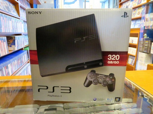 Playstation 3 PS3 Slim 320gb -os konzol