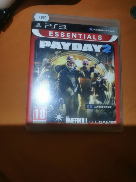 Playstation 3 Payday 2 essentials edition 
