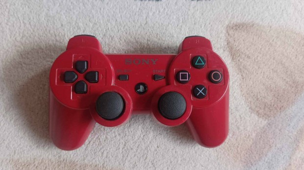 Playstation 3 Ps3 Deep Red kontroller