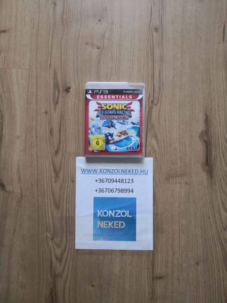Playstation 3 Sonic & All-Stars Racing Transformed