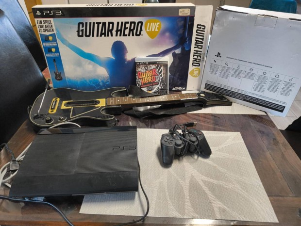 Playstation 3 / PS 3 1 db konzollal s PC Guitar Hero live