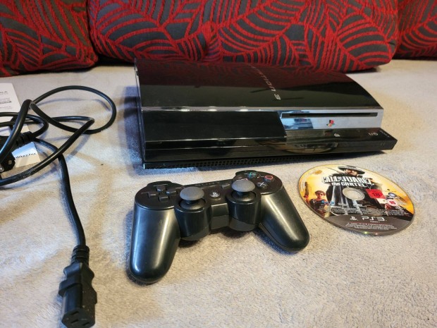 Playstation 3 fat (4usb /1kar / 1 játék/ friss szervíz)