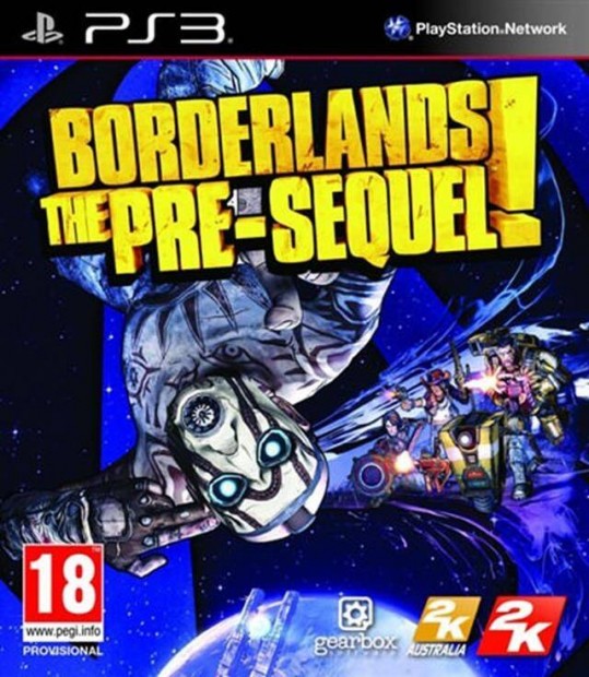Playstation 3 jtk Borderlands The Pre-Sequel