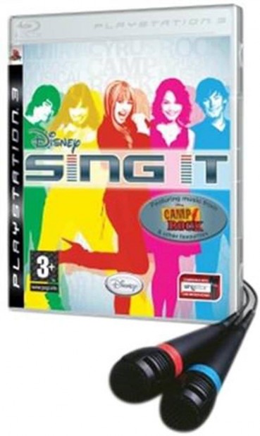 Playstation 3 jtk Disney Sing It + Mikrofonok