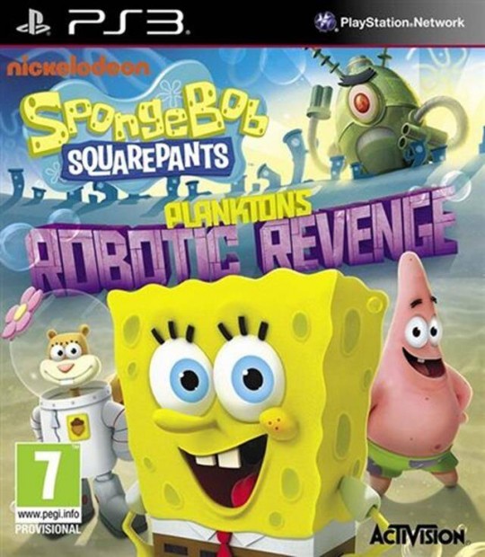 Playstation 3 játék Spongebob Squarepants Plankton's Revenge