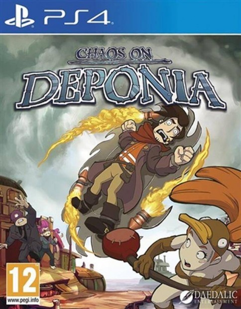 Playstation 4 Chaos on Deponia