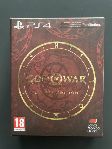 Playstation 4 God of War Limited Edition PS4 Magyar