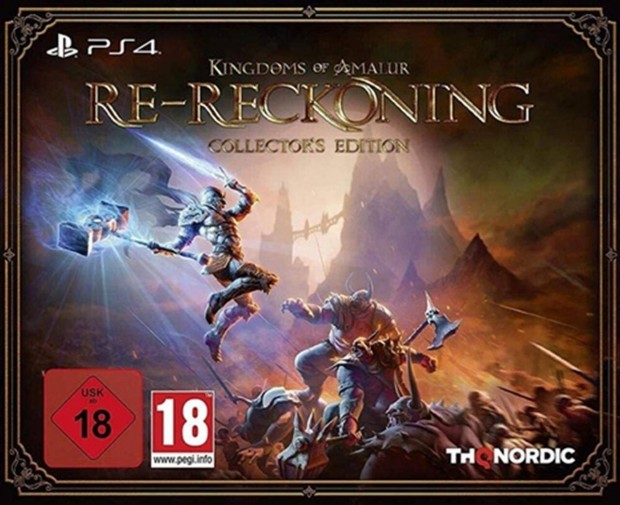 Playstation 4 Kingdoms of Amalur Re-Reckoning CE (Statue, Keychain, 5