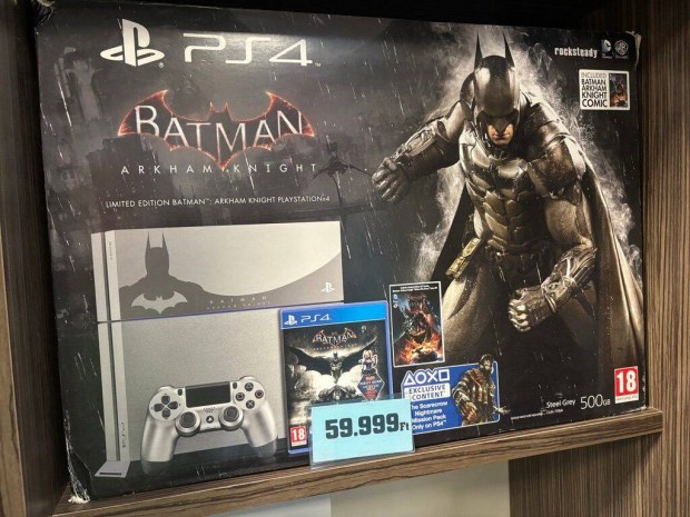 Playstation 4 Limitlt Batman-es, 2TB-os