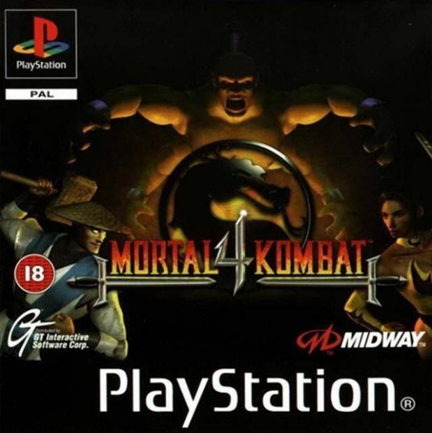 Playstation 4 Mortal Kombat 4, Mint