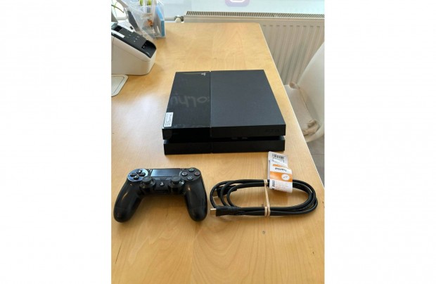 Playstation 4 PS4 FAT konzol 500gb fekete (hasznlt)
