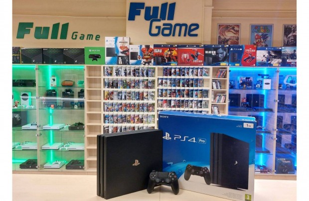 Playstation 4 PS4 Pro 1TB 3 hónap Garanciával videojáték üzletből