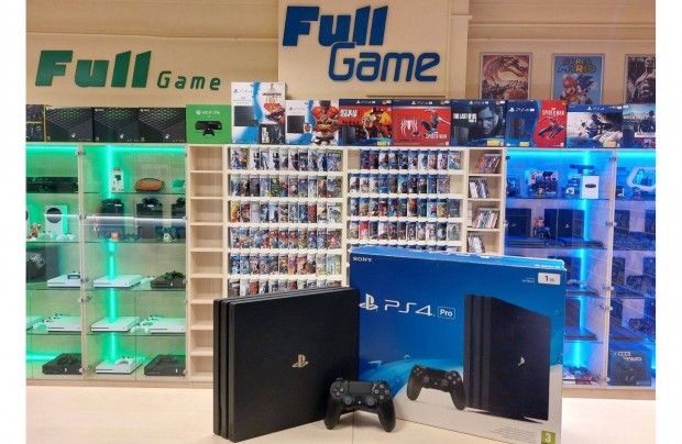 Playstation 4 PS4 Pro 1TB Garanciával konzol boltból akciós áron