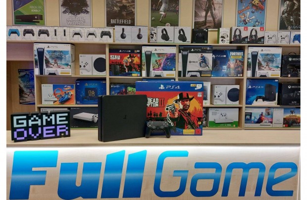 Playstation 4 PS4 Slim 500GB Garanciával konzol boltból akciós áron