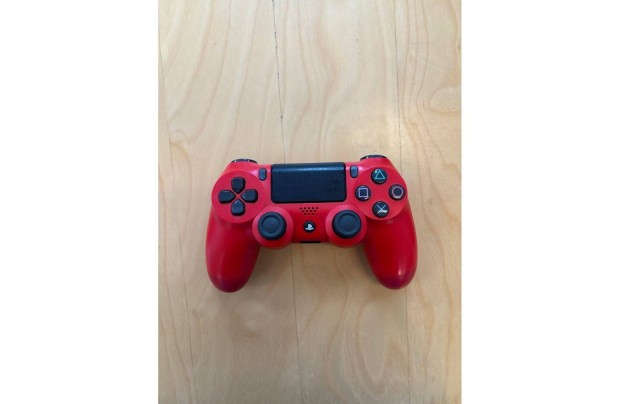 Playstation 4 PS4 kontroller piros (hasznlt)