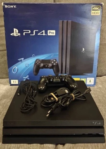 Playstation 4 Pro Cuh 7216B Ps4 Pro Kompletten Kifogástalan